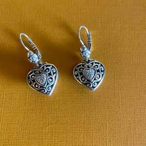 Brighton, heart shaped earrings